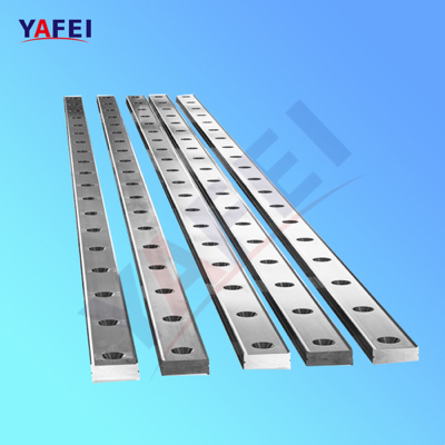 steel cord shear blades Lames de cisaillement en acier